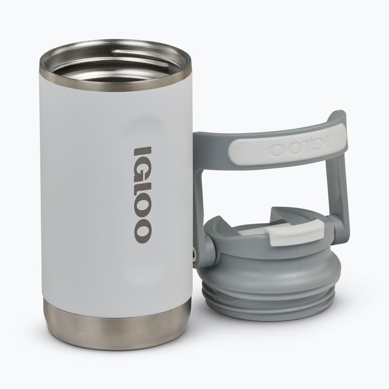 Кружка термічна Igloo Tumbler Flip 'n' Sip 360 мл white 11