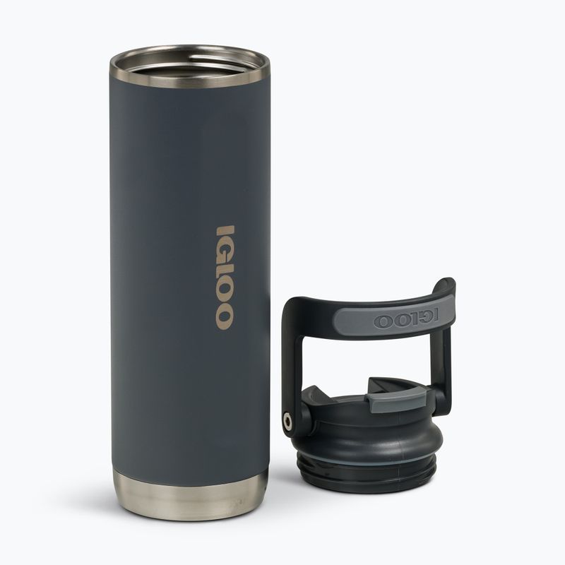 Кружка термічна Igloo Tumbler Flip 'n' Sip 600 мл carbonite 2