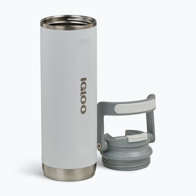 Кружка термічна Igloo Tumbler Flip 'n' Sip 600 мл white 2