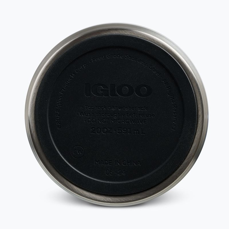Кружка термічна Igloo Tumbler Flip 'n' Sip 600 мл white 7