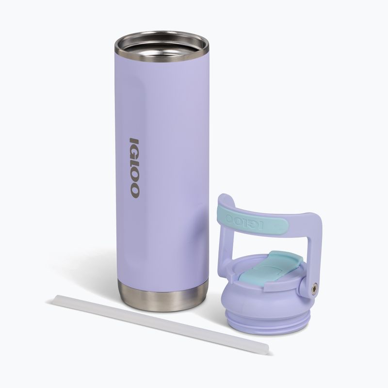 Кружка термічна Igloo Tumbler Flip 'n' Sip 600 мл lilac breeze 2