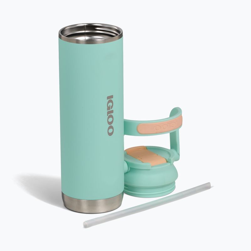 Кружка термічна Igloo Tumbler Flip 'n' Sip 600 мл seafoam 2