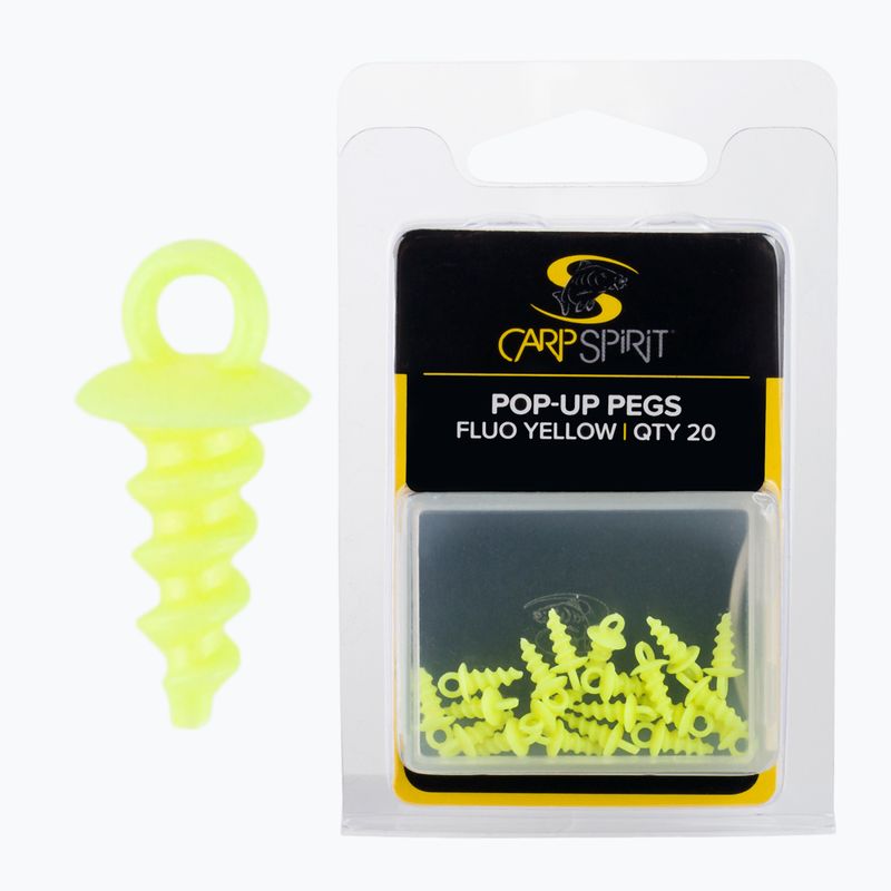 Гвинти для приманок Carp Spirit Pop-Up Pegs помаранчеві ACS010285 3