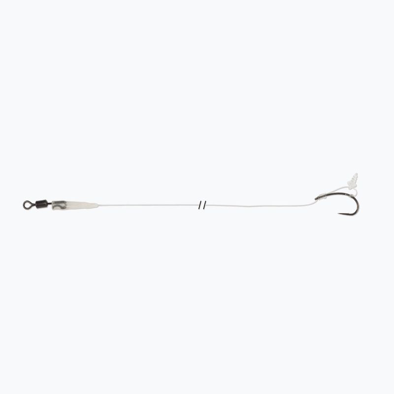 Поводок короповий Carp Spirit Fluoro 'D' Rig Barbed прозорий ACS340050