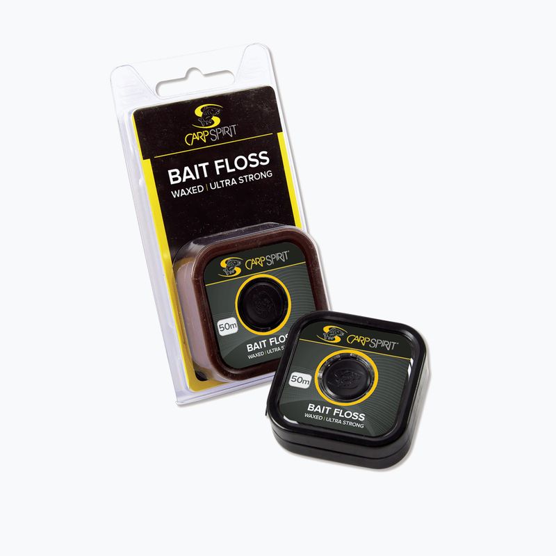 Нитка для кріплення приманок Carp Spirit Bait Floss 50M біла ACS010390