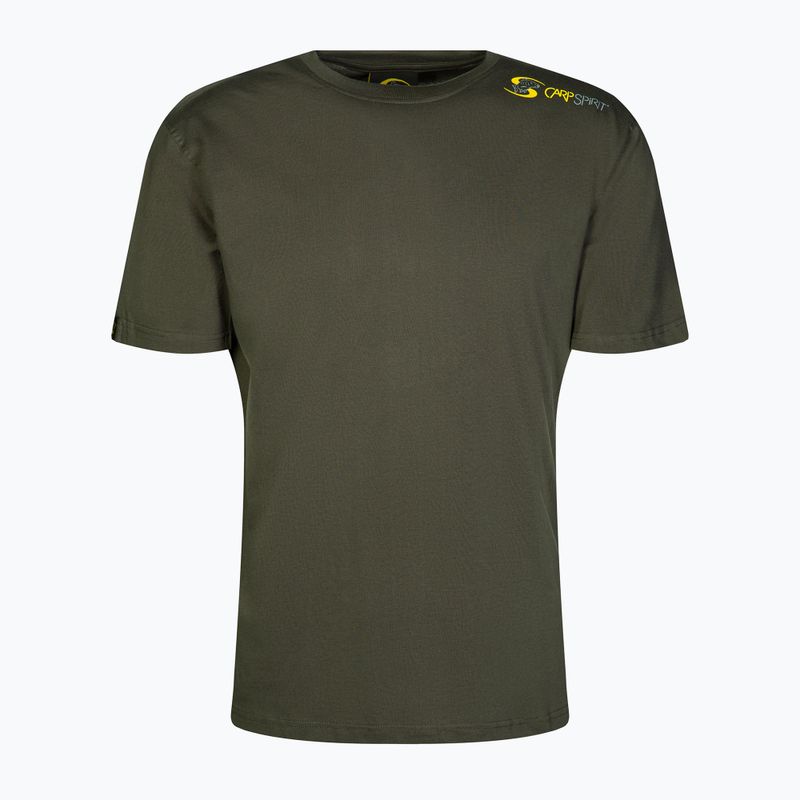 Футболка для риболовлі чоловіча Carp Spirit Tshirt CS зелена ACS680072