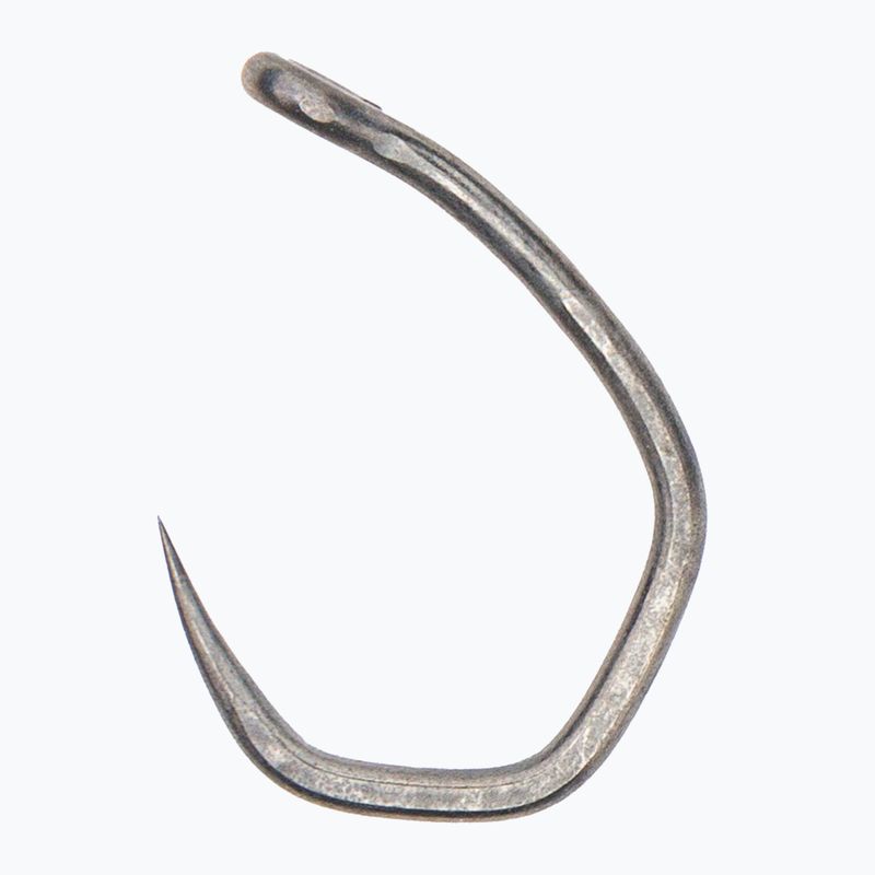 Гачки Carp Spirit V-Curve Barbless сірі ACS350096 2