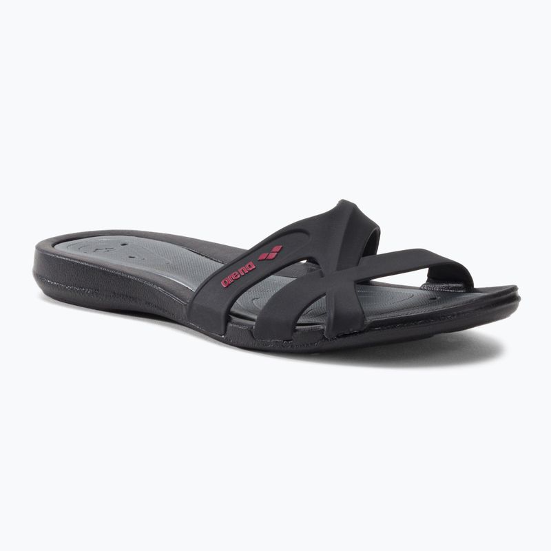 Шльопанці жіночі arena Athena Hook black/deep