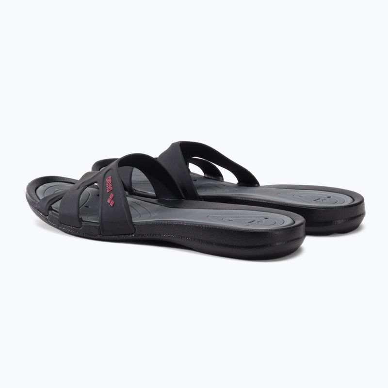 Шльопанці жіночі arena Athena Hook black/deep 3