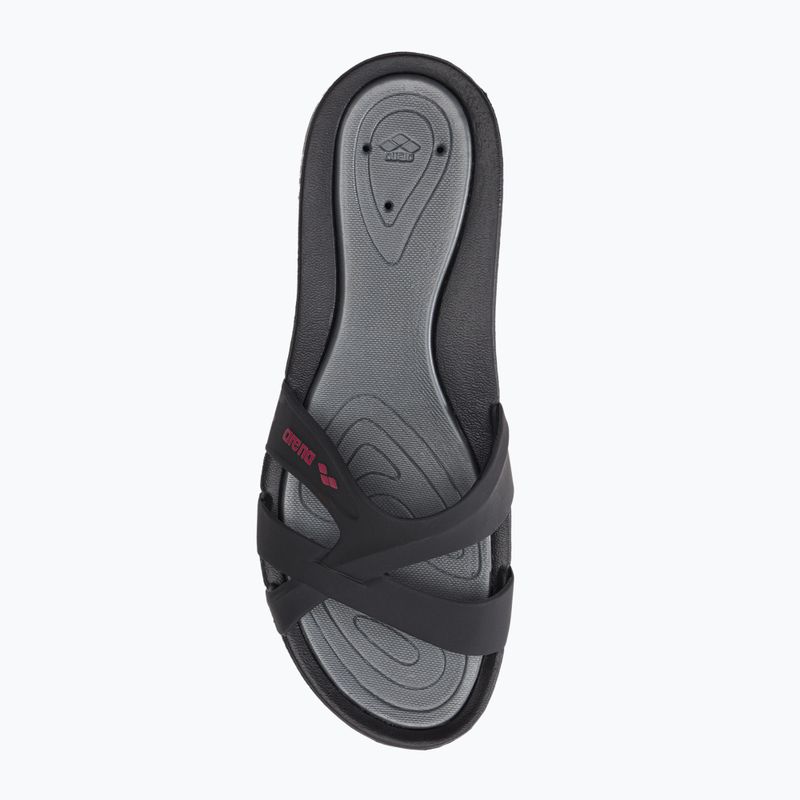 Шльопанці жіночі arena Athena Hook black/deep 6