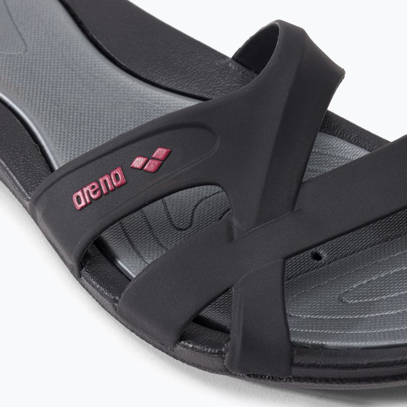 Шльопанці жіночі arena Athena Hook black/deep 7