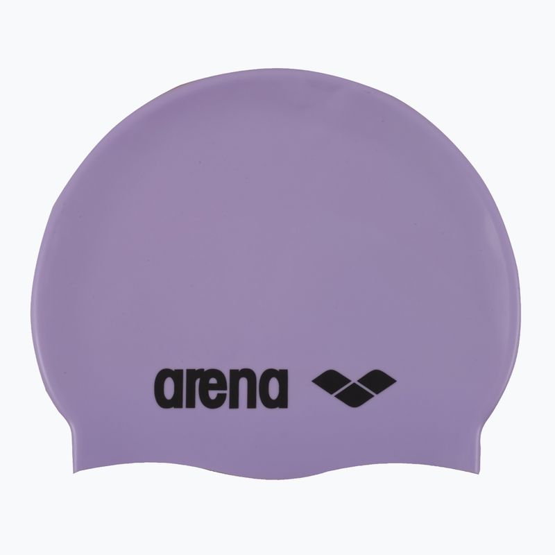 Силіконова шапочка для плавання Arena Classic парма/чорна