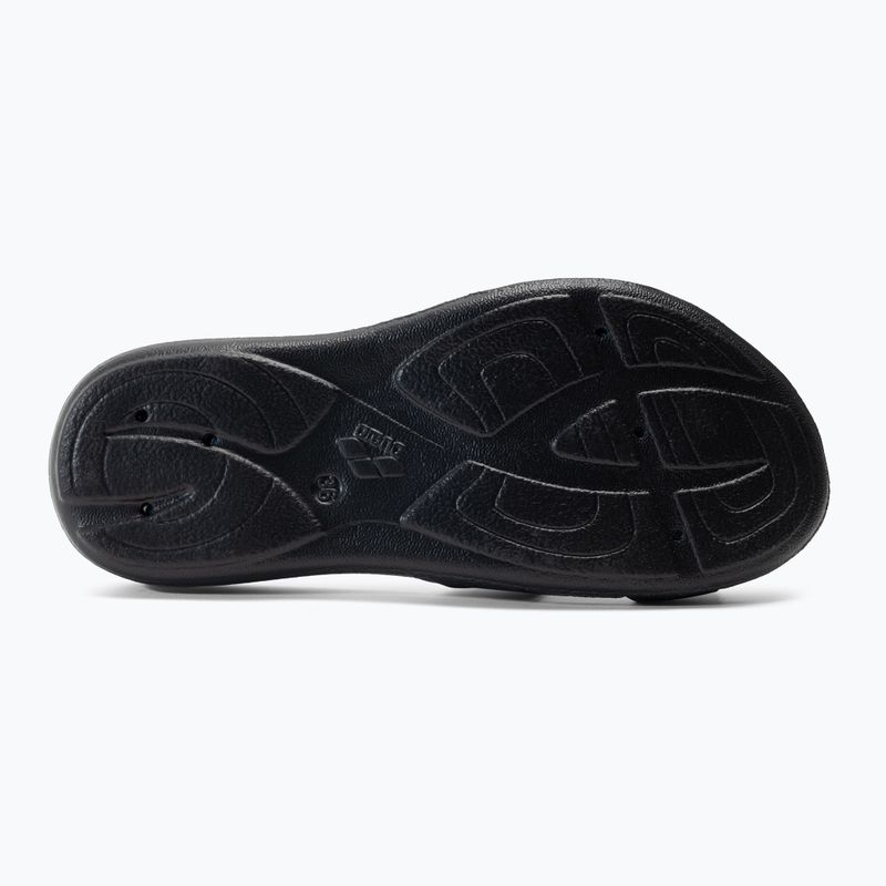 Шльопанці жіночі arena Athena Hook black/turquoise 4