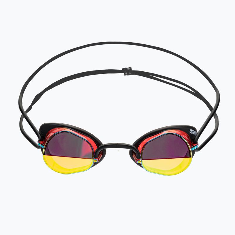 Окуляри для плавання Arena Swedix Mirror red/yellow/black 2