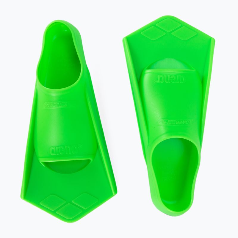 Ласти для плавання arena Powerfin Hook acid lime/black 2