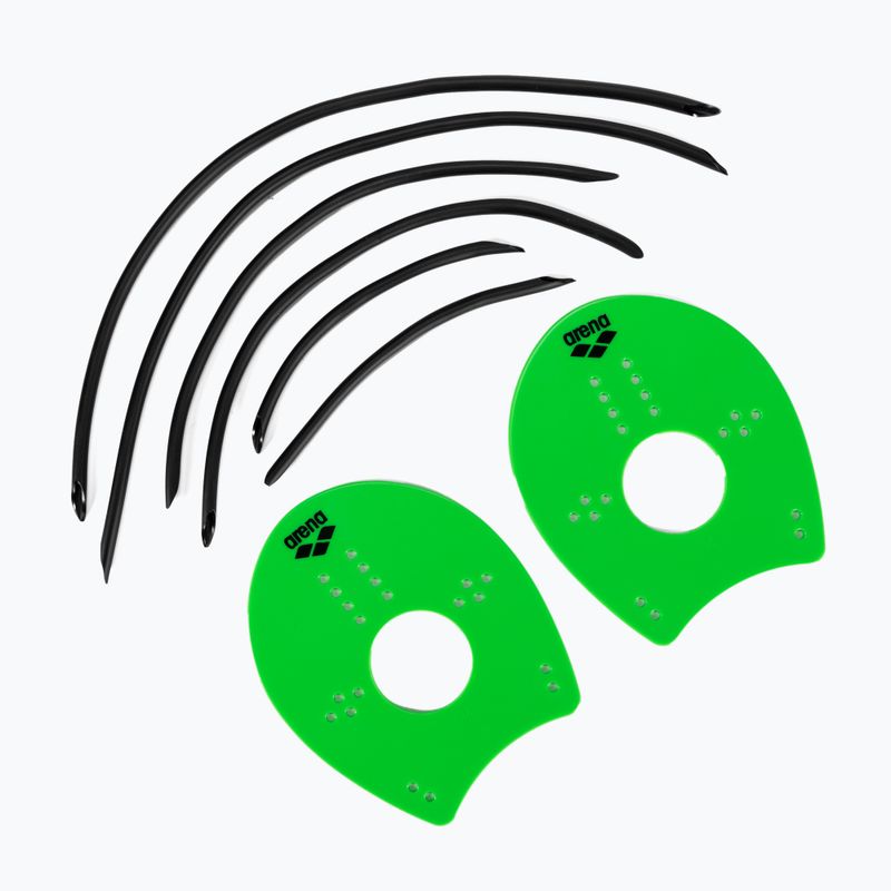 Лопатки для плавання Arena Elite Hand Paddle acid lime/black