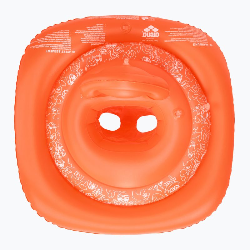 Дитяче сидіння для плавання arena Water Tribe Baby Swim Seat nectarine/white 2