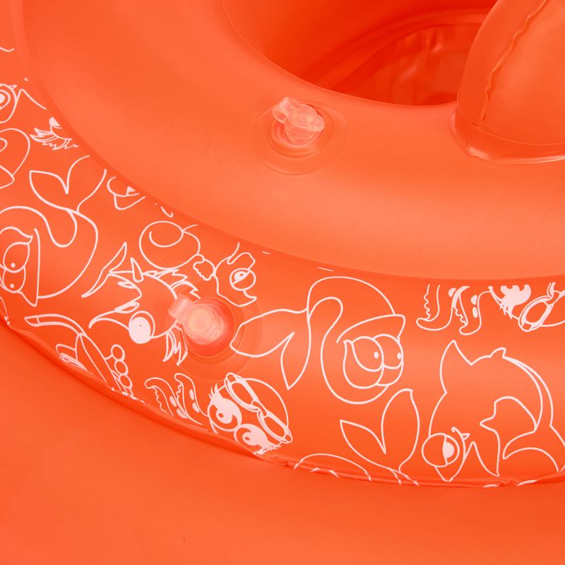 Дитяче сидіння для плавання arena Water Tribe Baby Swim Seat nectarine/white 4
