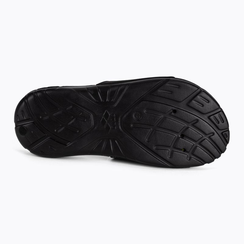 Шльопанці чоловічі arena Spice Hook black acid/lime 4
