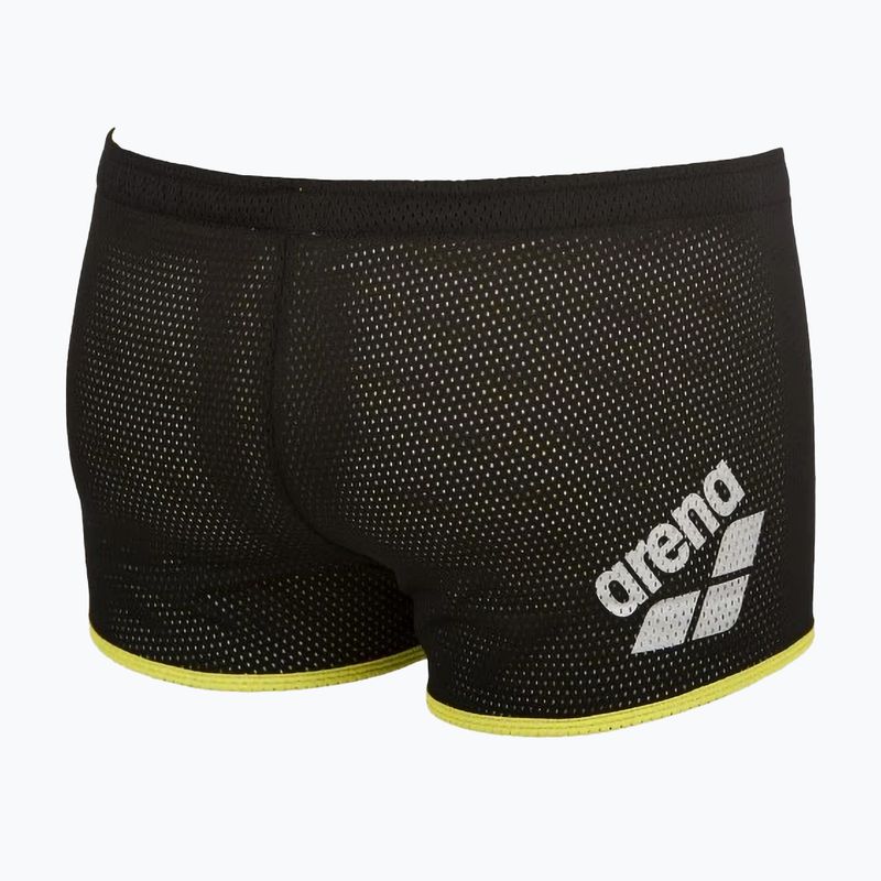 Боксерки для плавання чоловічі arena Square Cut Drag Suit black 4