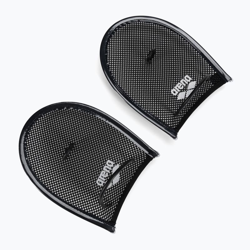 Лопатки для плавання Arena Flex Paddles black/silver