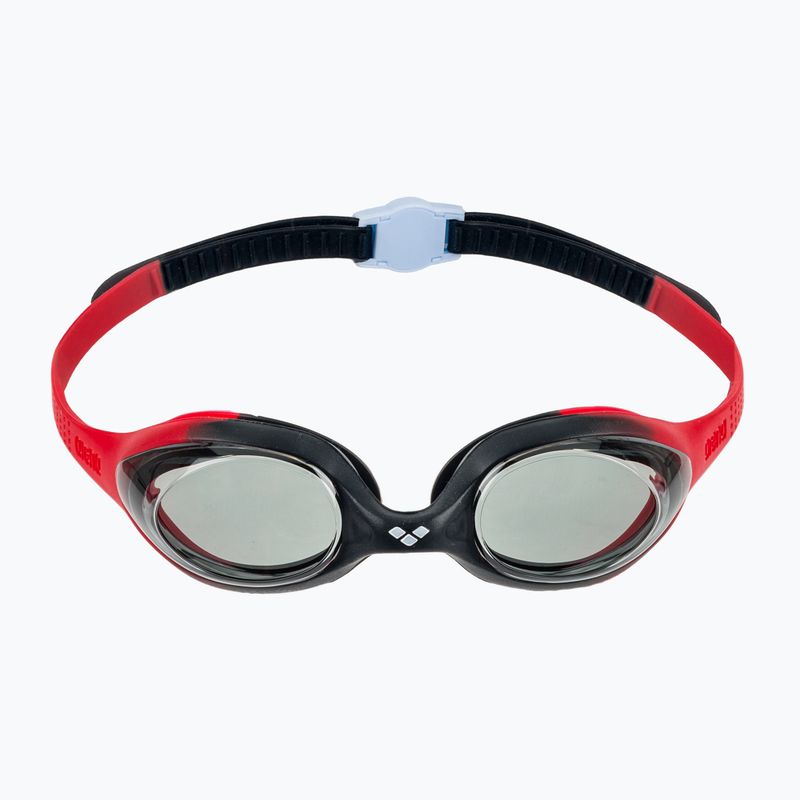 Окуляри для плавання дитячі arena Spider red/smoke/black 2