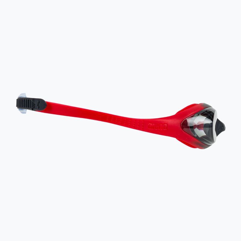 Окуляри для плавання дитячі arena Spider red/smoke/black 3