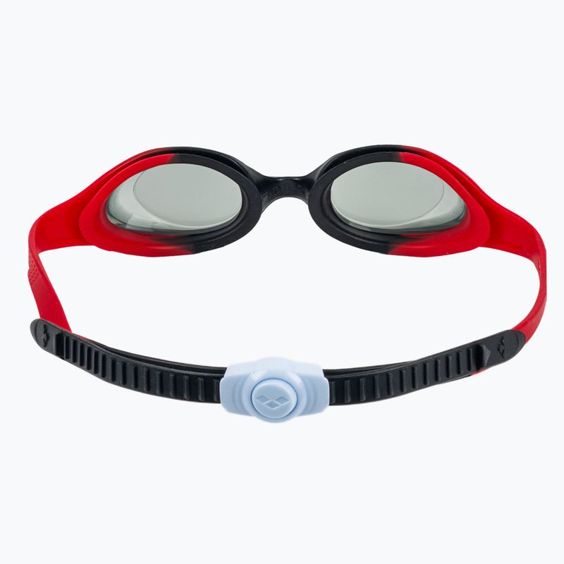 Окуляри для плавання дитячі arena Spider red/smoke/black 4