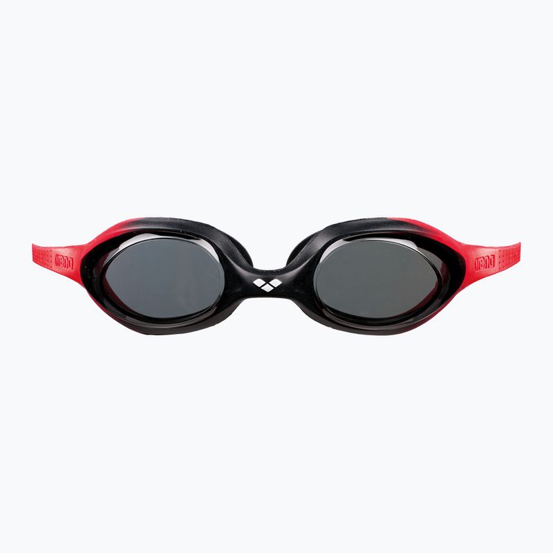 Окуляри для плавання дитячі arena Spider red/smoke/black 2