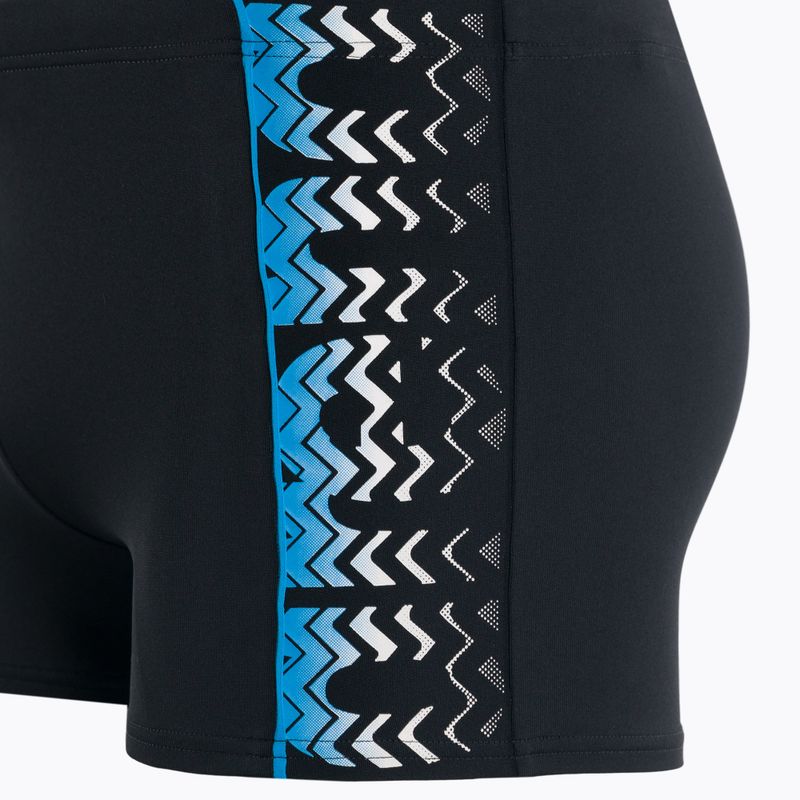 Плавки чоловічі Arena Floater Short black/turquoise 3