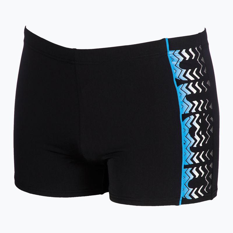 Плавки чоловічі Arena Floater Short black/turquoise 5