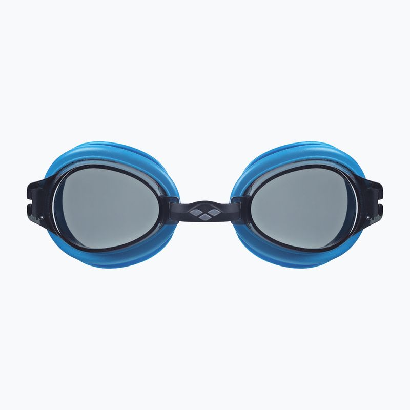 Окуляри для плавання дитячі arena Bubble 3 Junior smoke/turquoise/black 2