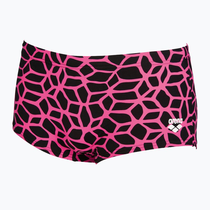 Плавки чоловічі Arena Carbonics Low Waist Short black/fresia rose 4