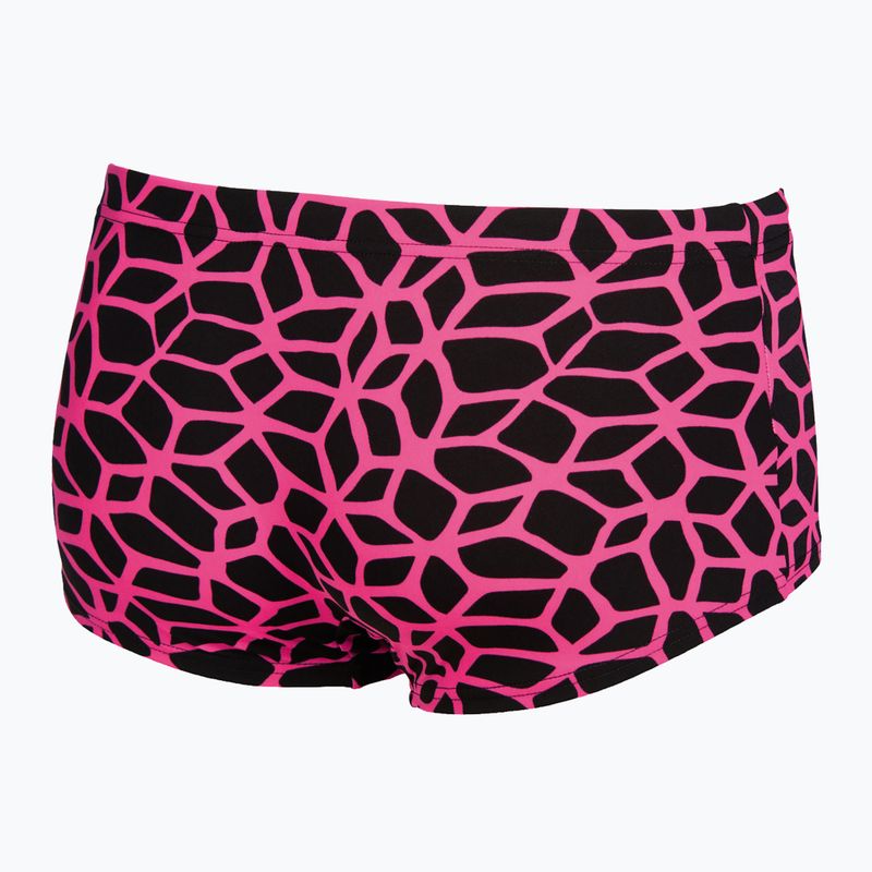 Плавки чоловічі Arena Carbonics Low Waist Short black/fresia rose 5