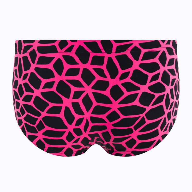 Плавки чоловічі Arena Carbonics Low Waist Short black/fresia rose 2