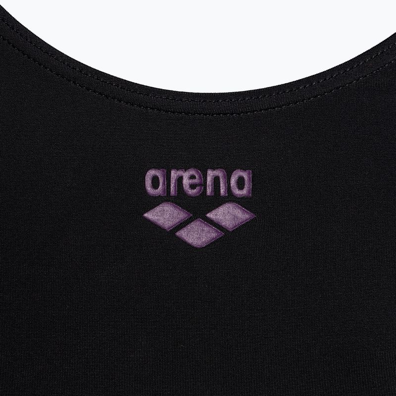 Купальник суцільний жіночий Arena Isla One Piece black/plum/fresia rose 3