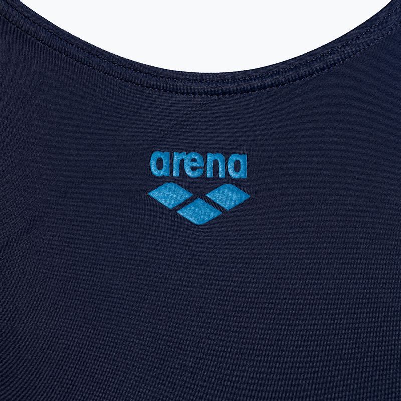 Купальник суцільний жіночий Arena Isla One Piece navy/pix blue/white 3