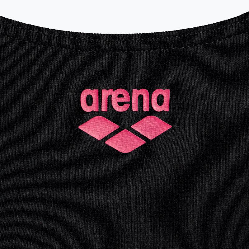 Купальник суцільний жіночий Arena Reticulum One Piece black/fresia rose 4