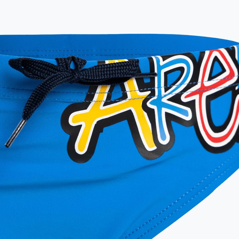 Плавки дитячі Arena Sparkle Brief pix blue/lily yellow 4