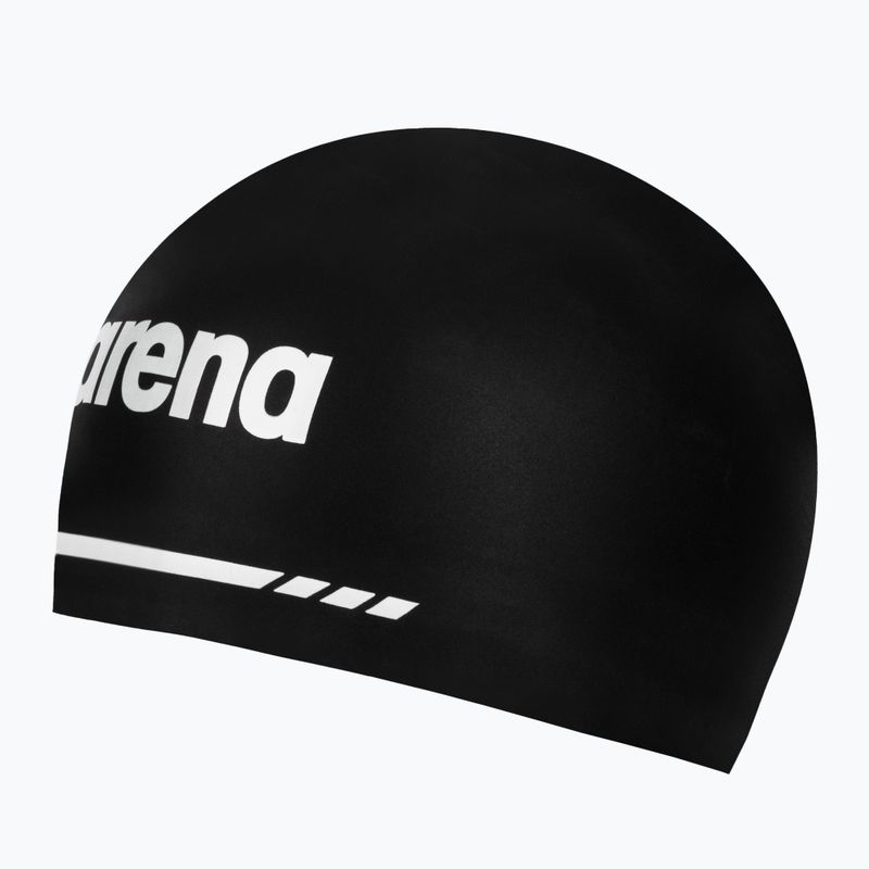 Шапочка для плавання Arena 3D Soft black 2