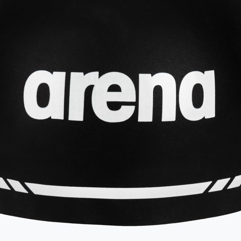 Шапочка для плавання Arena 3D Soft black 3