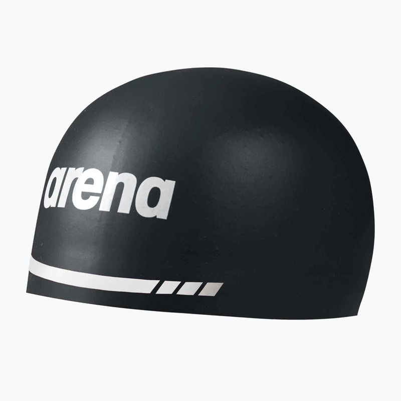 Шапочка для плавання Arena 3D Soft black 4