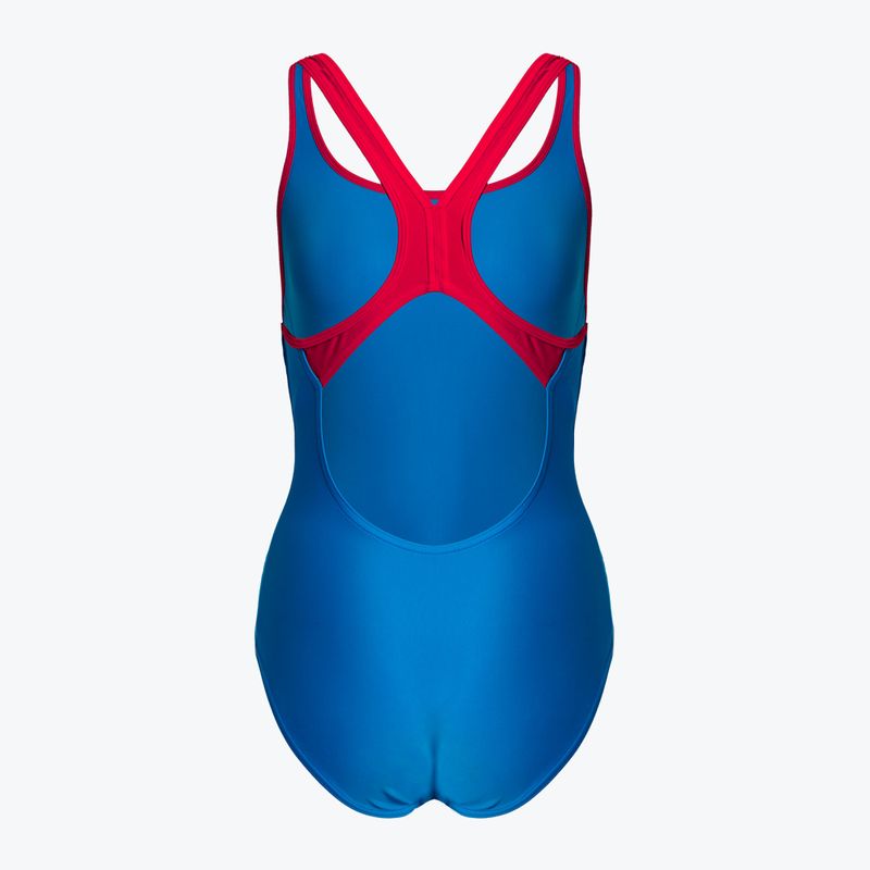 Купальник суцільний жіночий Arena Hyper One Piece pix blue/red 2