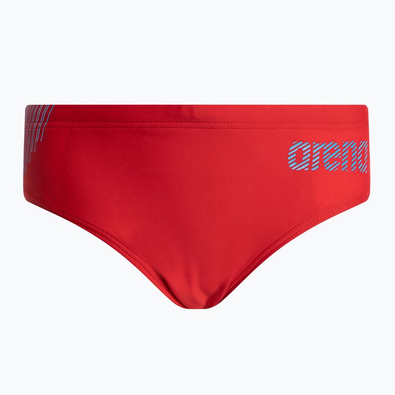 Плавки дитячі Arena Slipstream Brief red/turquoise