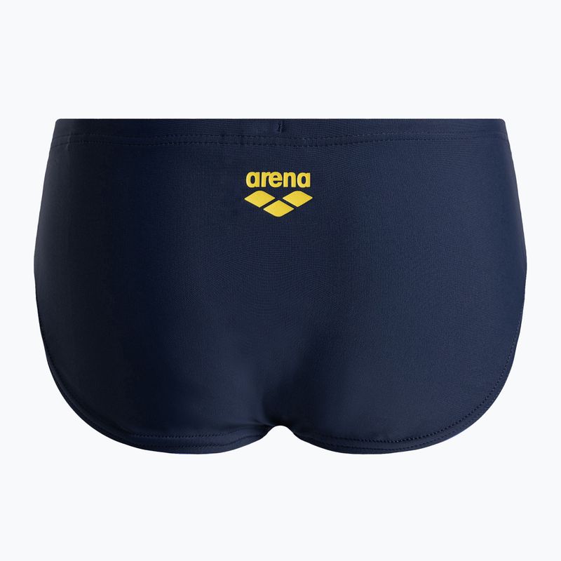 Плавки дитячі Arena Slipstream Brief navy/yellow star 2