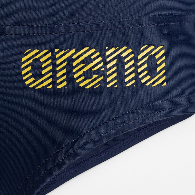 Плавки дитячі Arena Slipstream Brief navy/yellow star 3