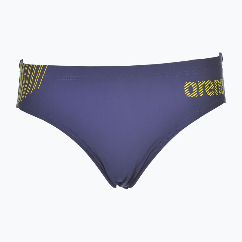 Плавки дитячі Arena Slipstream Brief navy/yellow star 5