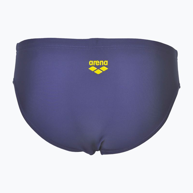 Плавки дитячі Arena Slipstream Brief navy/yellow star 6