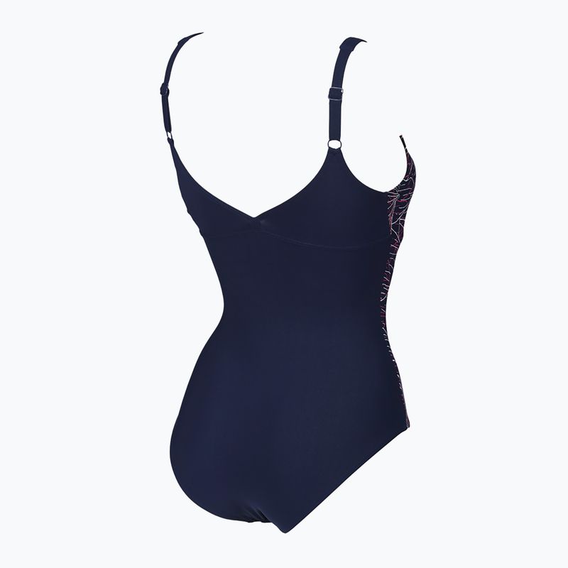 Купальник суцільний жіночий Arena Amber Wing Back One Piece navy 5