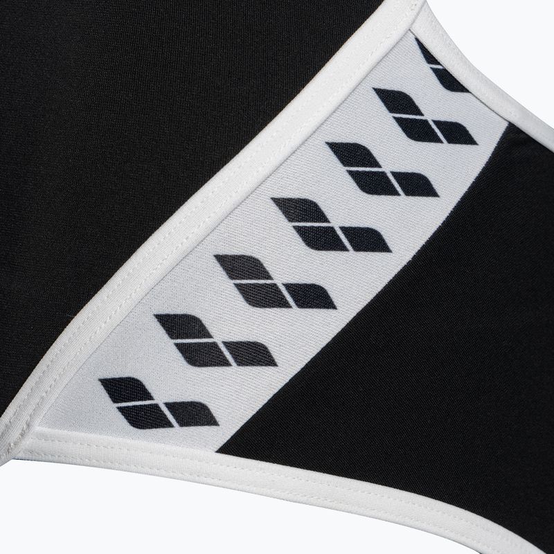Купальник суцільний жіночий Arena Team Stripe Super Fly Back One Piece black/white 4